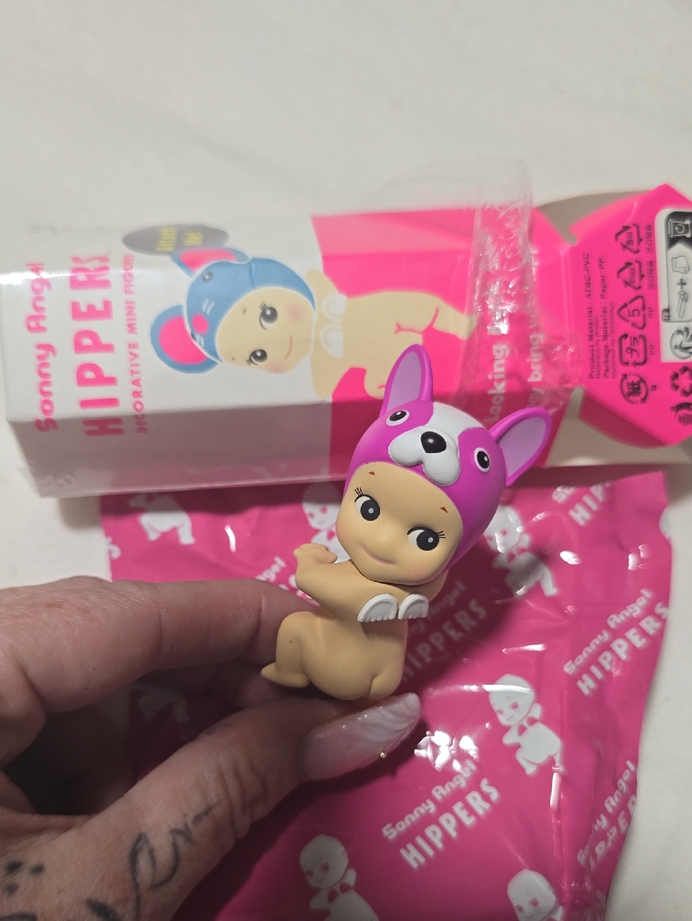 Sonny Angel Hippers Frenchie Auhentic